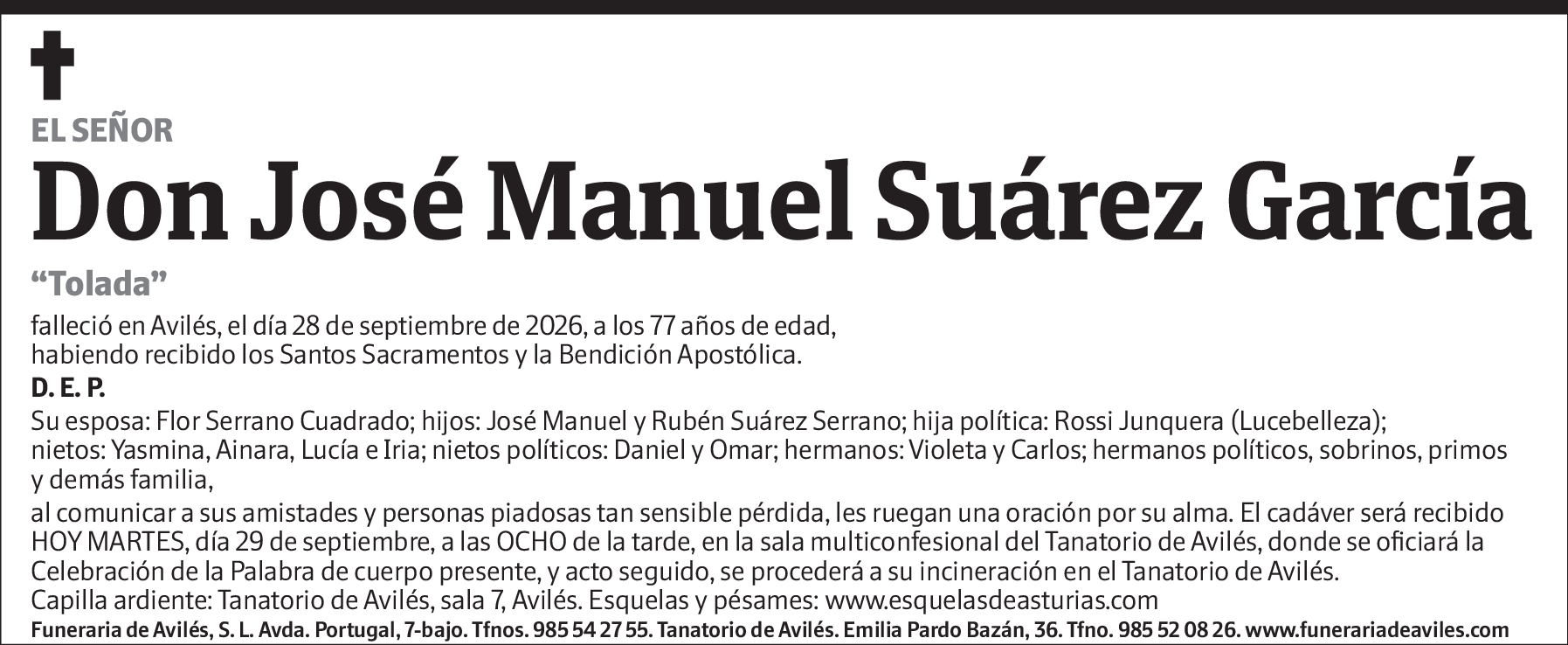 José Manuel Suárez García