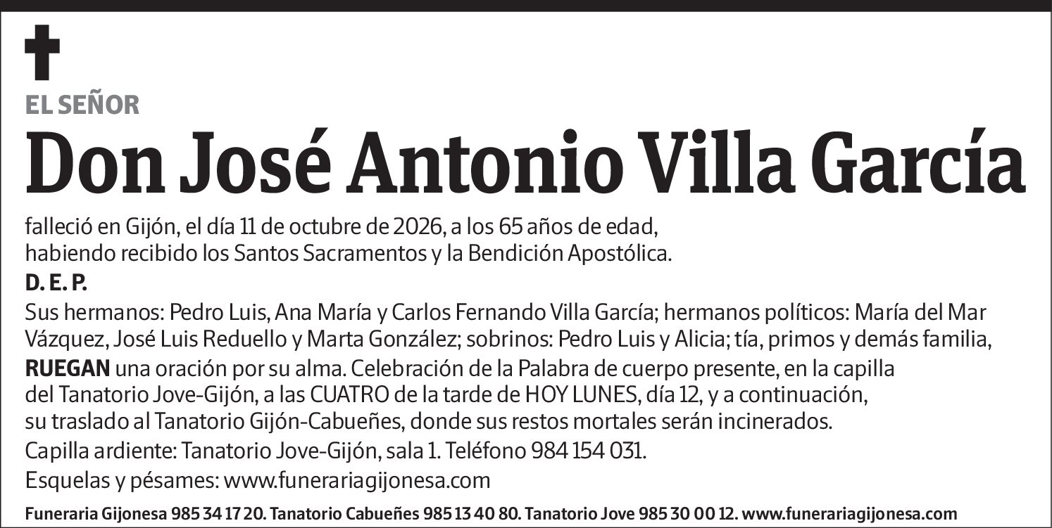 José Antonio Villa García