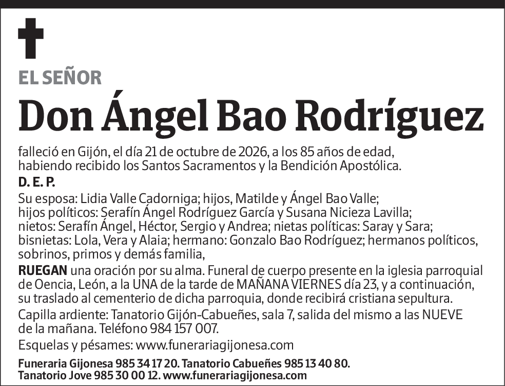 Ángel Bao Rodríguez
