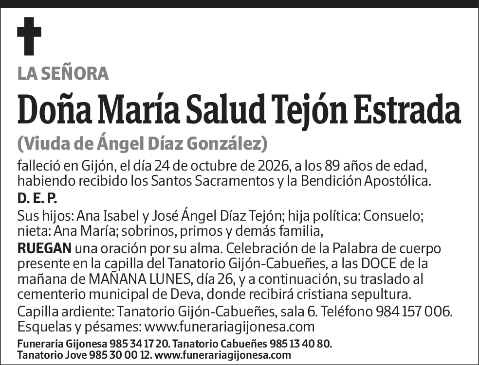 María Salud Tejón Estrada
