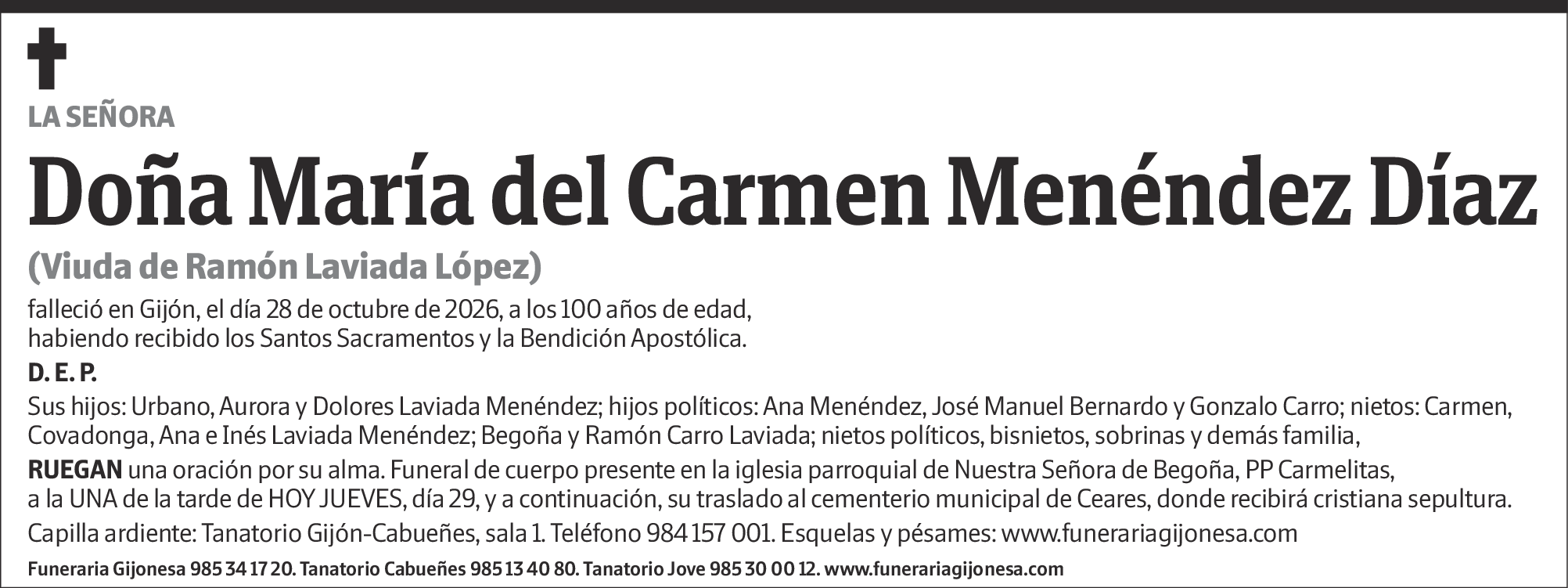 María del Carmen Menéndez Díaz