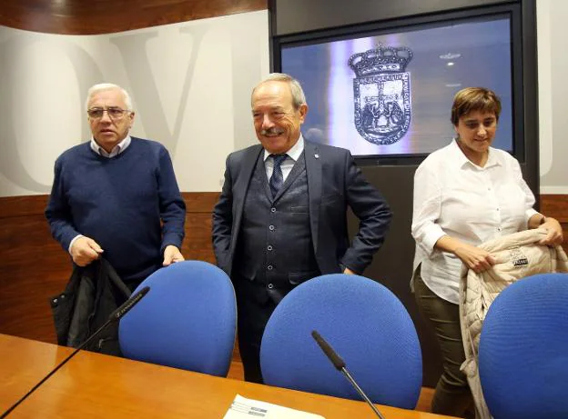 Fidel Rodríguez, Wenceslao López y Ana Rivas. / A. PIÑA