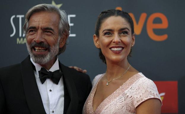 Imanol Arias e Irene Meritxell. /Reuters