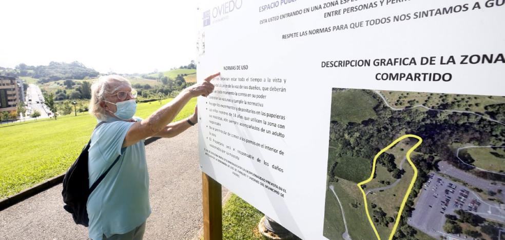 Quejas por la zona canina del parque del Camino de Santiago - Vimarsana News