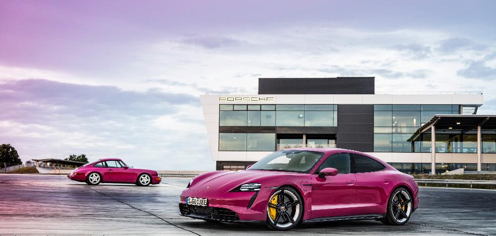 Porsche actualiza el Taycan con más autonomía, conectividad y llamativos colores - Vimarsana News
