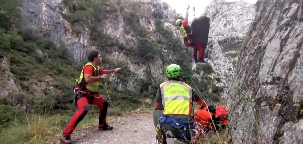 Complicado rescate de un joven en el Cares que permaneció dos noches al raso - Vimarsana News