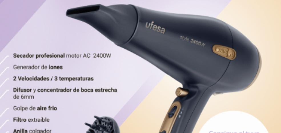 Secador profesional 2400w de la marca Ufesa | El Comercio
